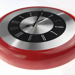 Metal wall clock in the shape of a frying pan - 8-10-12 inchesClocks