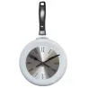 Metal wall clock in the shape of a frying pan - 8-10-12 inchesClocks