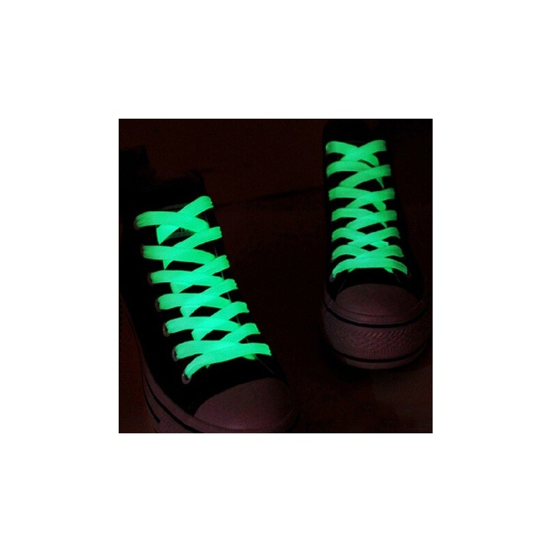 Glowing in the dark shoelacesShoes