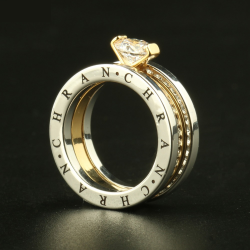 Elegant ring with Austrian crystalRings