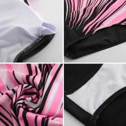 Einteiliger Sport Badeanzug - Spandex