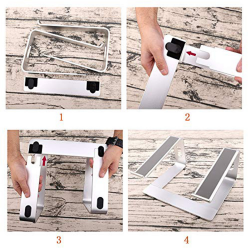 Portable aluminum laptop stand with coolingAccessories