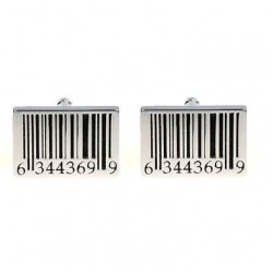 Classic cufflinks with retail barcodeCufflinks