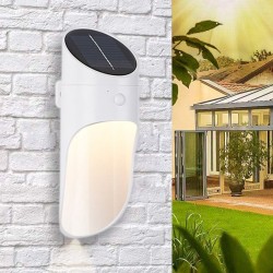 6V 15 LED wasserdicht IP65 Solar Wandleuchte mit Sensor