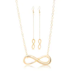 Glück 8 - Ohrringe & Halskette - Schmuckset