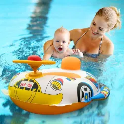 Aufblasbarer Poolwagen - Babysitz