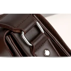 Leder Crossbody & Schultertasche Set