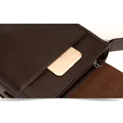 Leder Crossbody & Schultertasche Set