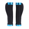 Anti-skid rubber - handlebar grips - for MTB bike - lock-on ends - 2 piecesBicycle