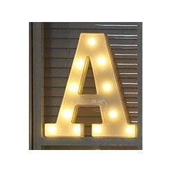 Luminous letters & numbers - LED night light - alphabetWall lights