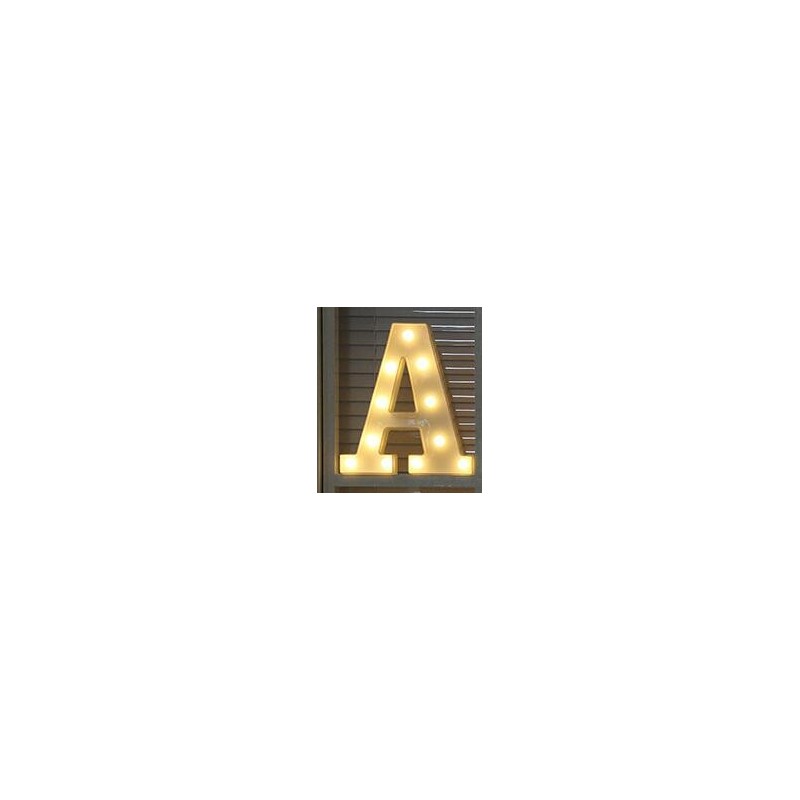 Leuchtende Buchstaben & Zahlen - LED Nachtlicht - Alphabet