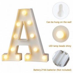 Luminous letters & numbers - LED night light - alphabetWall lights