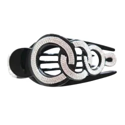 Elegante Haarnadel mit Kristallen