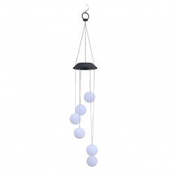 LED solar powered wind chimes light - hanging balls - lampLED strips