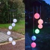 LED solar powered wind chimes light - hanging balls - lampLED strips