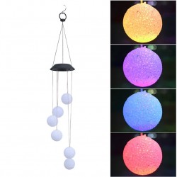 LED solar powered wind chimes light - hanging balls - lampLED strips