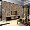 3D brick stone - rustic wallpaper - self-adhesive sticker- removableWall stickers