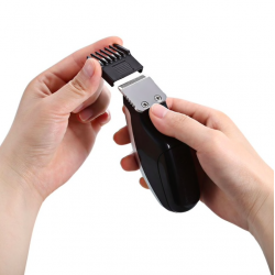 Kemei - elektrische Batterie Mini Haarschneider - Bartschneider
