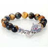Crystal dragon - bracelet with beads stoneBracelets