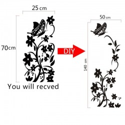 Wall sticker with butterfly - wallpaper DIYWall stickers