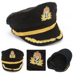 Sailor - navy - captain hat for party - cosplayParty