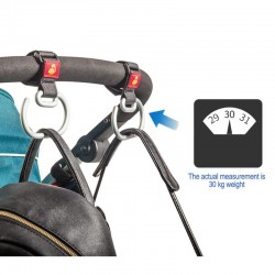Universal baby stroller hook - aluminum clipBaby