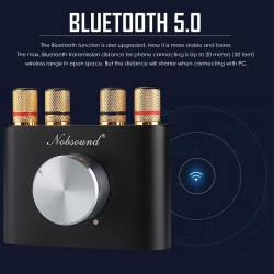 Mini Bluetooth 5.0 digital amplifier - 50W + 50WAmplifiers