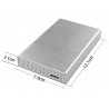2.5'' hard disk Caddy - 15mm SSD HDD external SATA hard drive enclosure - USB 3.0External storage