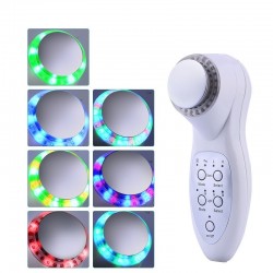 7 colors LED - photon ultrasonic face lifting - cleaner - wrinkle remover - beauty massagerSkin