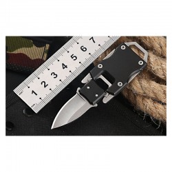Folding pocket mini knife stainless steel with sheathKnives & Multitools