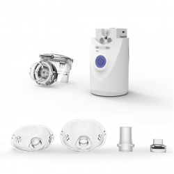 Portable ultrasonic nebulizer - mini handheld inhaler - air humidifier - atomizer - setHumidifiers