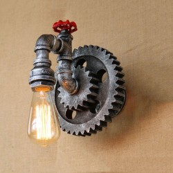 Vintage iron pipe - wall lampWall lights