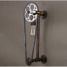 Vintage wall lamp with bicycle chainWall lights