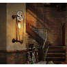 Vintage wall lamp with bicycle chainWall lights