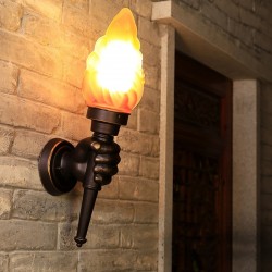 Retro hand with torch - wall lampWall lights