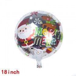 Merry Christmas - aluminum balloonsChristmas