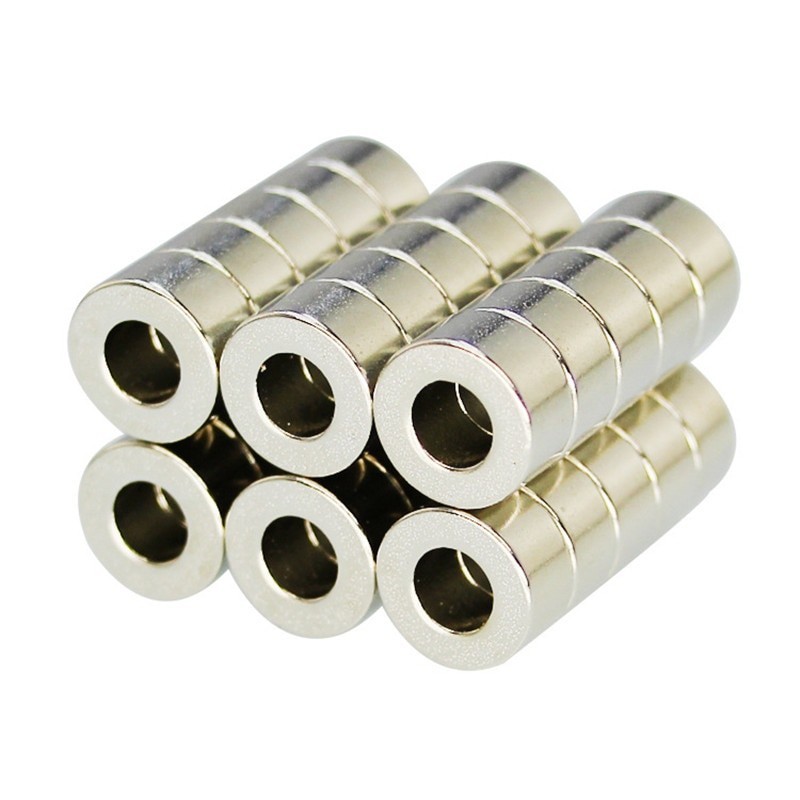 N35 neodymium magnet - mini super strong ring 10 * 5 * 5mm 10 piecesN35