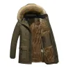 Dicke warme Kapuze Winterjacke
