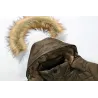 Dicke warme Kapuze Winterjacke