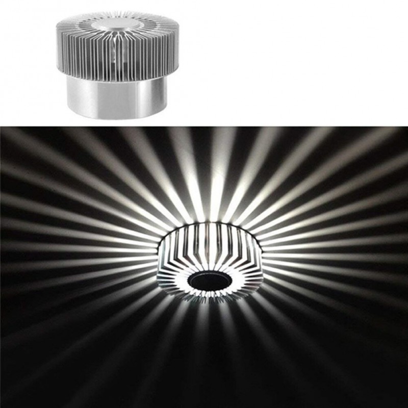 Smart LED 3W - Aluminium Deckenleuchte - Fernbedienung - RGB - dimmbar