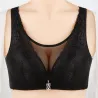 Solid lace bra with push up - large sizeLingerie