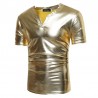 Shiny metallic t-shirt - short sleeveT-shirts