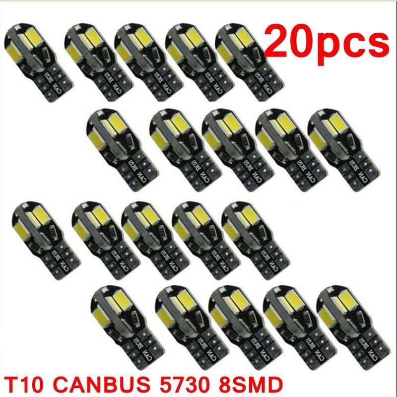 T10 12V Canbus LED car interior bulb - 20 piecesT10
