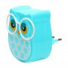 LED owl wall night light - light control sensor - EU plugWall lights