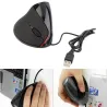Vertikale optische Maus - USB verkabelt - 2400DPI - 2.4GH - ergonomisch