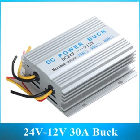 Autowechselrichter 24V zu 12V 30A Wandler - Netzteiltransformator