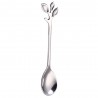Leaf shaped handle - tea spoon & fork for tea - coffee & dessertsCutlery