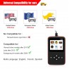Auto & LKW OBD2-Scanner - V500 HD-Codeleser - Dual-Use - Diagnose-Tool