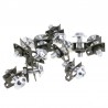Universal motorcycle bolts - spire speed fastener clips - fairing bolts - M6 10 * 6mm 10 piecesMotorbike parts