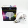 6W LED E27 RGB Licht - rotierende Lampe mit Doppelkopf - Bühne & Disco Lampe